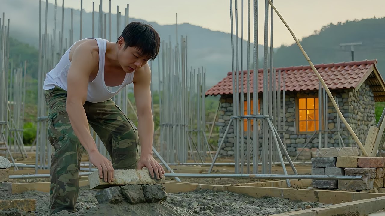 The CEO REVIVED an ABANDONED HOUSE into a villa made of natural stone and wood | By @trieuhoavlog​