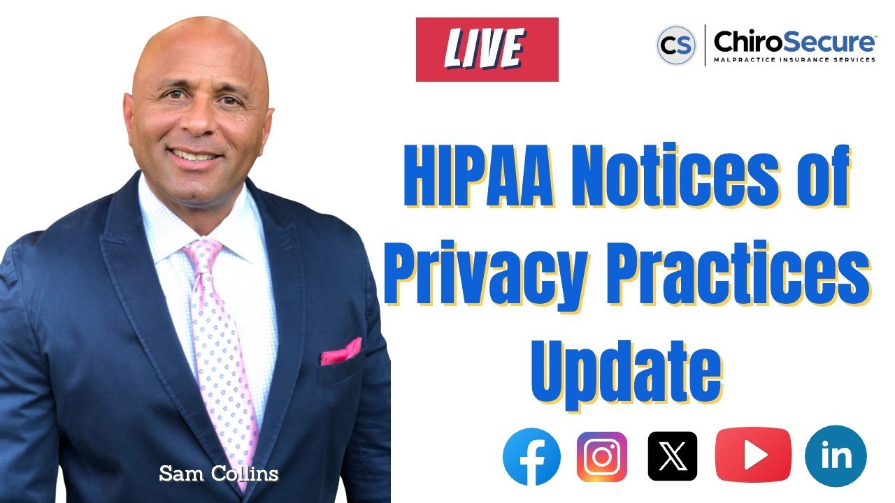 HIPAA Notices of Privacy Practices Update - YouTube