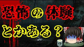 怖いスレシリーズ『恐怖の体験とかある?』