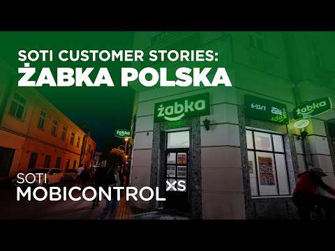 Żabka Increased Retail Device Productivity by 90% with SOTI MobiControl XS