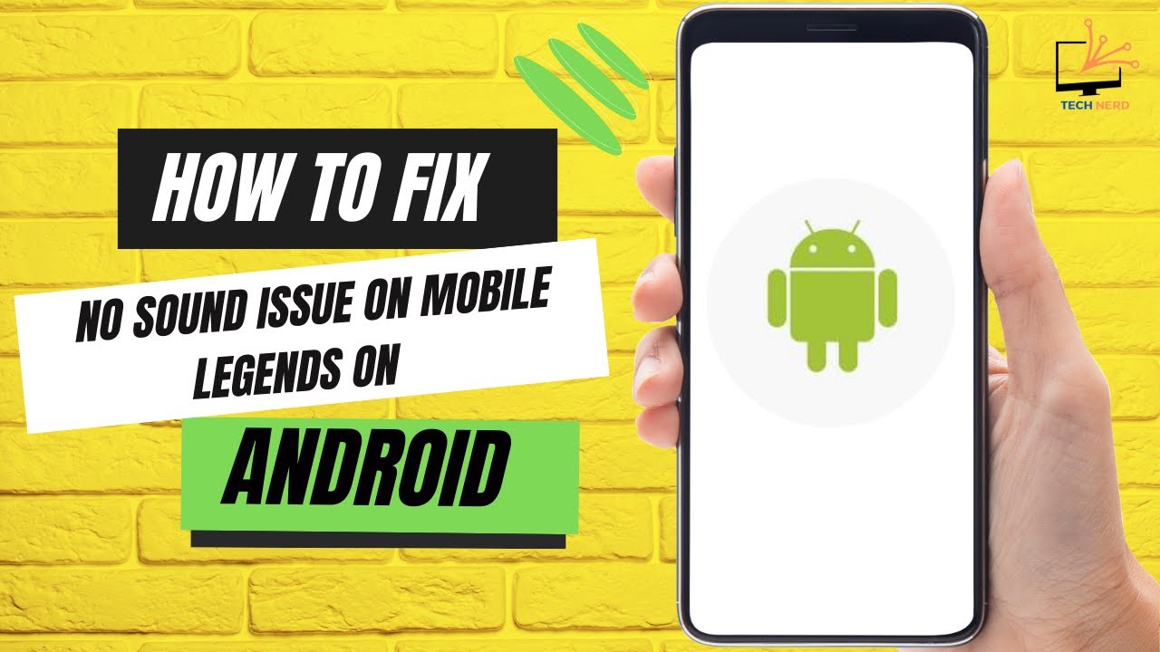 How to Fix no Sound Issue on Mobile Legends on Android - YouTube