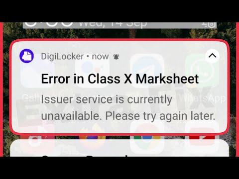 Digi Locker Fix service is currently unavailable. Please try again later Problem Solve