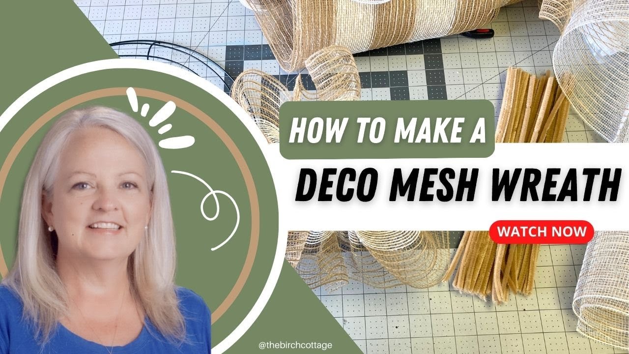 Everything There Is To Know About Deco Mesh for Wreath Making