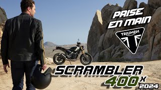 PRISE EN MAIN TRIUMPH SPEED 400 / SCRAMBLER 400 X  | PASSION RIDES