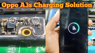 Oppo A3s Charging Solution || Charging ic Shorting|| How to Fix oppo A3s charging✅@GsmYusufPathan