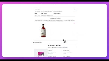 Subscription Customer Portal Upsell