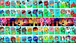 🛑 My Sprunki OC ALL Phases Incredibox Compilation COMPLETE in real ❤️ #incredibox #sprunkioc