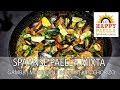 Echte Paella maken - RECEPT paella mixta met gamba, inktvis, mosselen, kip en chorizo