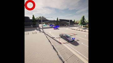 Carla - 2D  bounding box in camera view