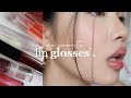 MY FAVORITE LIP GLOSSES 2020 | Lip Swatches รวมลิปกลอสที่ชอบ ของมันต้องมี !