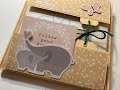 I&#39;ve arrived baby girl scrapbook album