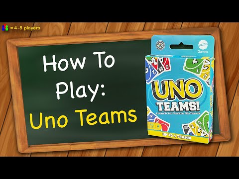 Настільна гра UNO Teams (Уно Без вибачень), видео 1