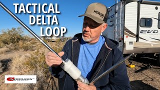 TACTICAL DELTA LOOP from Chameleon Antenna| K7SW Ham Radio by K7SW ham radio 20,376 views 1 year ago 18 minutes