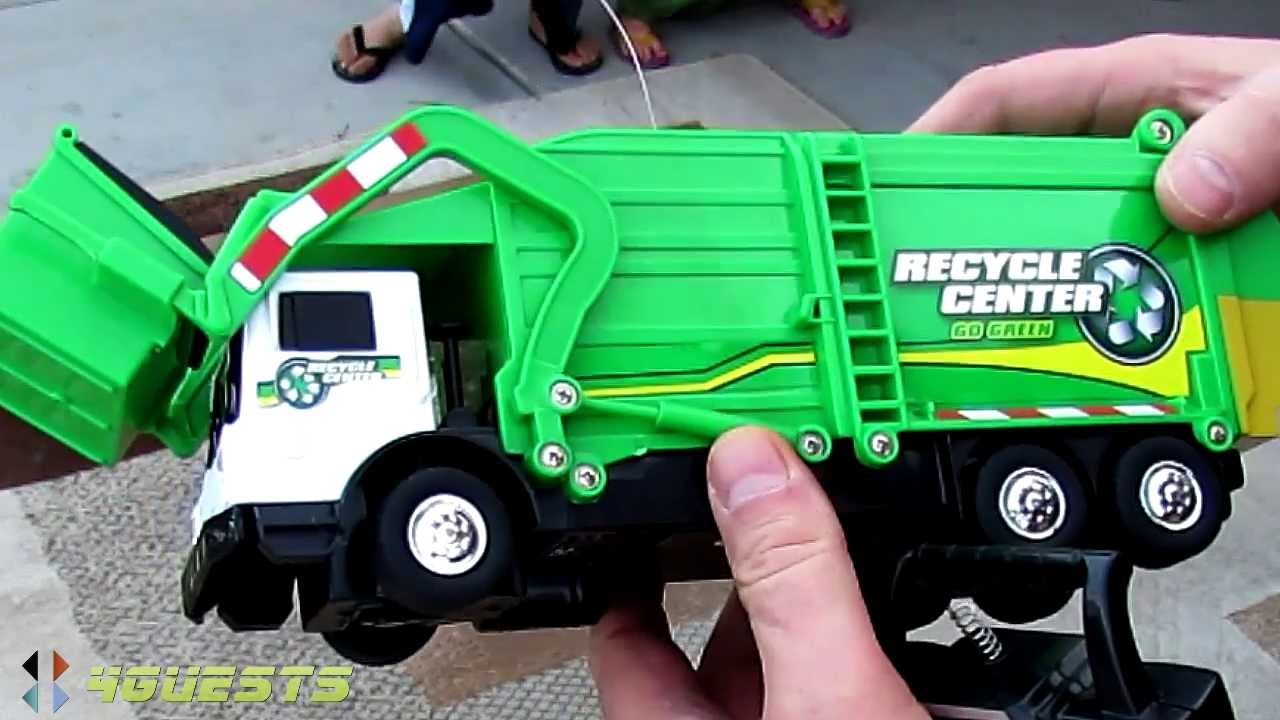 RC GARBAGE TRUCK  YouTube