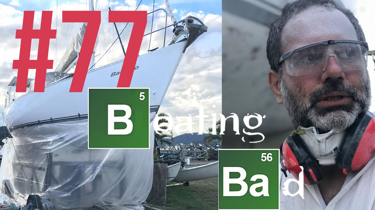 ⁣Como lixar um barco até o gel coat e tratar osmoses | #SAL #77