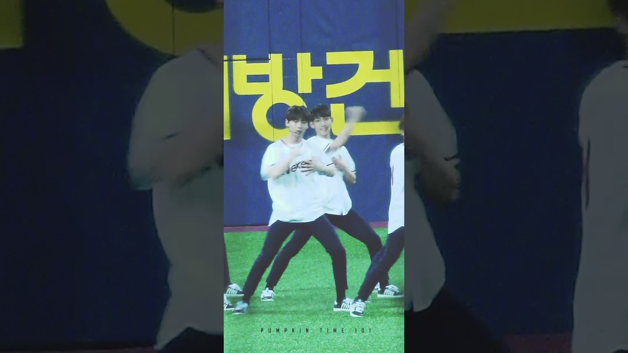 170331 고척돔 시구 프로듀스 101 시즌2 나야나 황민현 FOCUS