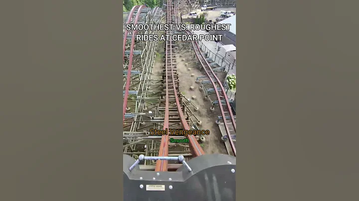 Smoothest vs Roughest Rides at Cedar Point 🎢 #CedarPoint #RollerCoasters #shorts