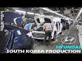 Hyundai production in south korea accent elantra ioniq santa fe tucson veloster