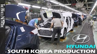 Hyundai Production in South Korea (Accent, Elantra, Ioniq, Santa Fe, Tucson, Veloster)