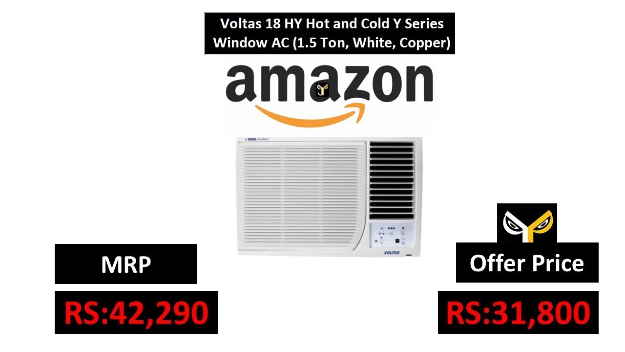 hot and cold ac 1.5 ton