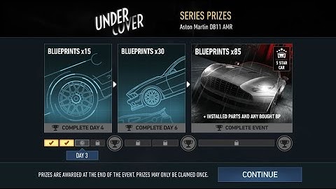 NfS: No Limits - Aston Martin DB11 AMR Day2 complete