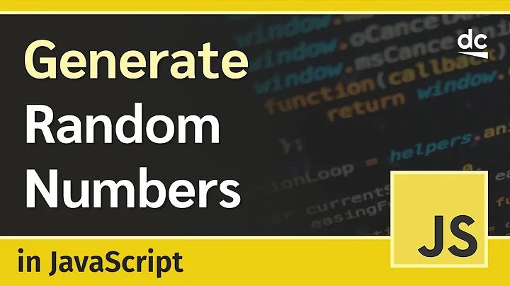 How to Generate Random Numbers in JavaScript - Math.random