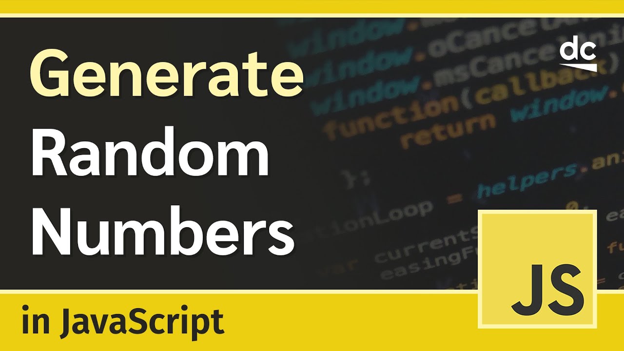 How To Generate Random Numbers In Javascript - Math.Random