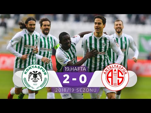Konyaspor (2-0) Antalyaspor | 19. Hafta - 2018/19