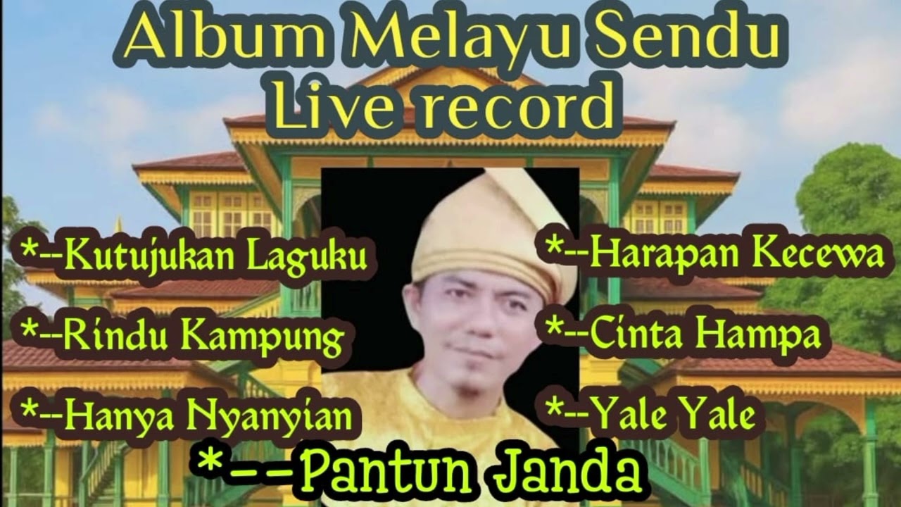 Album Melayu Sendu Live Record.