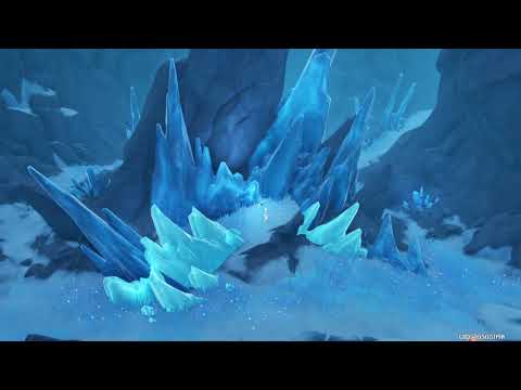 Genshin Impact прохождение квест растопить все замерзшие фрагменты этап 3
