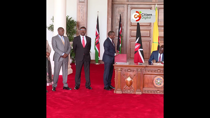 President Ruto signs anti-money laundering Bill into law