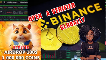 How To Connect Open And Verify Binance  For Hamster Kombat AIRDROP TOKEN