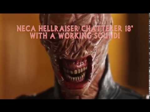 Neca Toys Hellraiser Chatterer 18 Sound Activated Youtube