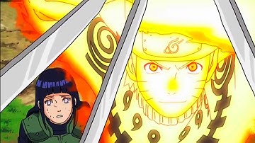 Naruto First Shows Kyuubi Chakra Form in Front of Shinobi Alliance - Hinata Calls Herself "Useless"
