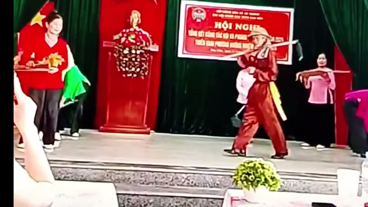 Múa Bài Ca Nông Dân Việt Nam đội văn nghệ thôn Đâu Kiên xã An Quang 2025
