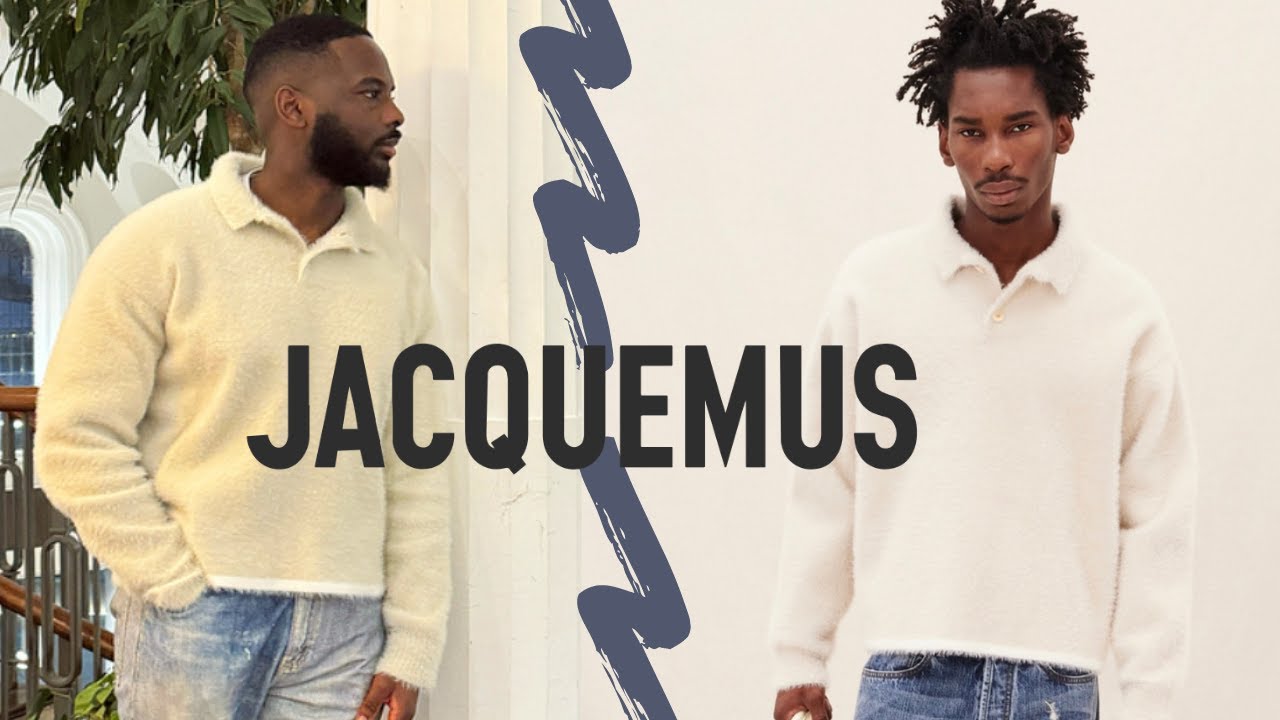 JACQUEMUS LE POLO NEVE KNITS カンティスさん着用 Jacquemus Le Polo Neve - YouTube