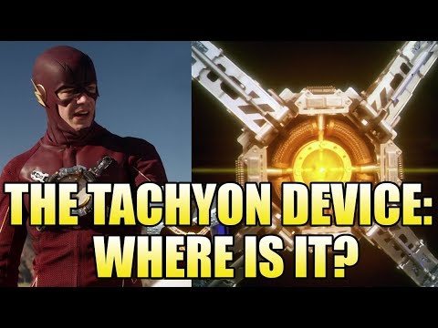 The Flash: Where is the Tachyon Device?