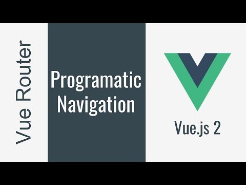 090 VueJS بالعربية - Vue Router - Programatic Navigation