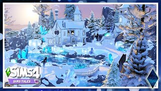 The Snow Queen Castle | SimsTalesCollab | Sims 4 Speed Build | No CC