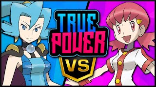 Pokémon Characters Battle: Clair VS Whitney (BEST TEAMS! Johto True Power Tournament)