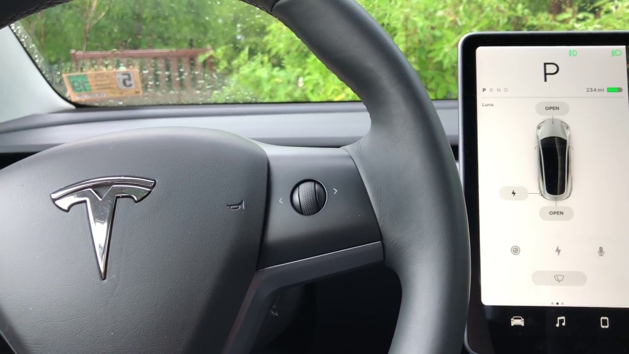 How to Access Wiper Controls in a Tesla Model 3 and Model Y - Tesloid USA