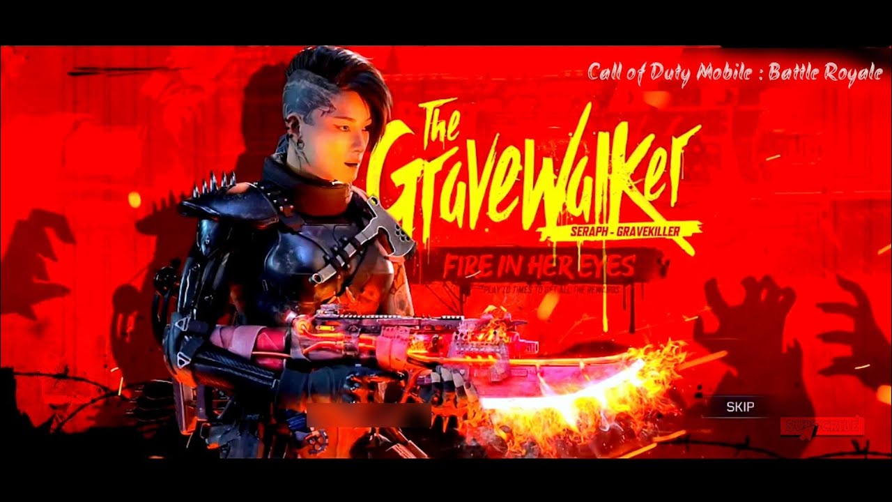 The GraveWalker Draw - Seraph Gravelkiller & Get Back in There Emote CODm