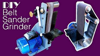 DIY Belt Sander Grinder|chế máy mài nhám đai p3|Long82TV