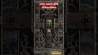 PD2 Diablo 2 sacred armor tyraels ? S12 #projectdiablo2 #diablo2 #subscribe #videogames