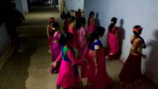 kaka baba na dandiya performance maharaja residency womens sangareddy
