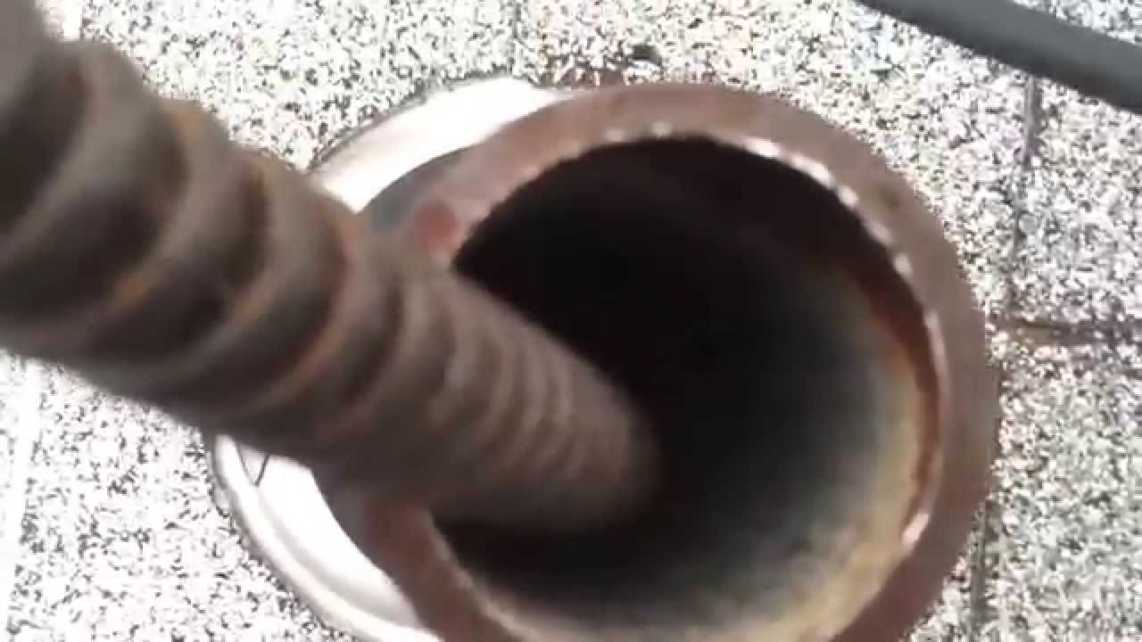 What happens when a sewer roof vent gets clogged?