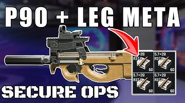 This P90 with LEG META Rounds WRECKS in Secure Ops | Arena Breakout Infinite