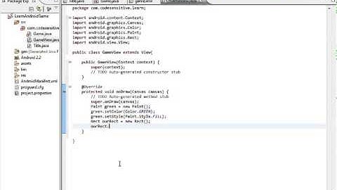 Android Game Development tutorial 3!