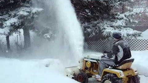 Cub Cadet 127 Snow Removal