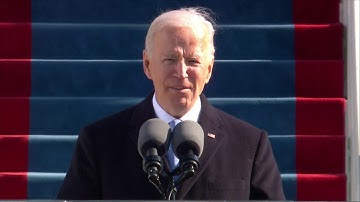 INAUGURATION DAY IN AMERICA: Joe Biden calls for unity